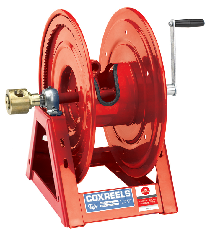 Coxreels 1125-5-100 Hand Crank Steel Hose Reel, 1125 Series