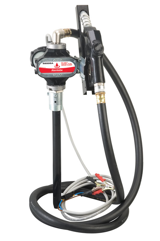 Electrically operated diesel transfer drum pumps